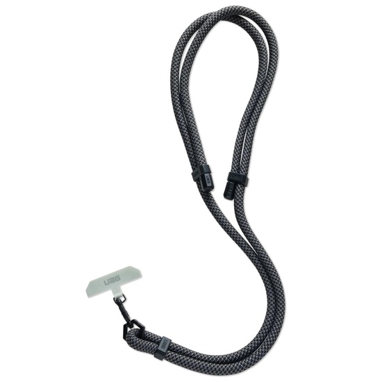 UAG Snur de umar universal pentru telefon Civilian, Graphite / Black, lungime reglabila, pana la 160 cm