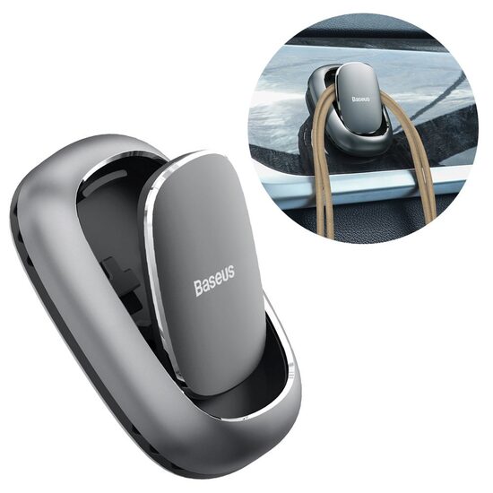 Carlig Baseus Auto Beetle Dark Grey