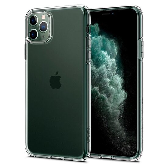 Husa iPhone 12 Pro Max Spigen Crystal Flex Crystal Clear