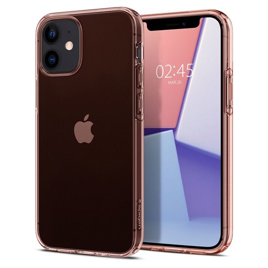 Husa iPhone 12 Mini Spigen Crystal Flex Rose Crystal
