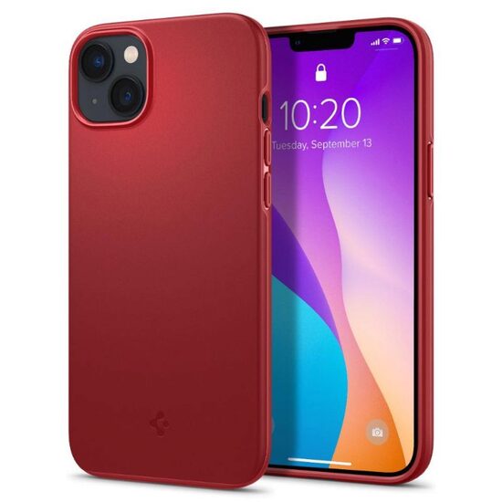 Husa iPhone 14 Spigen Thin Fit Red
