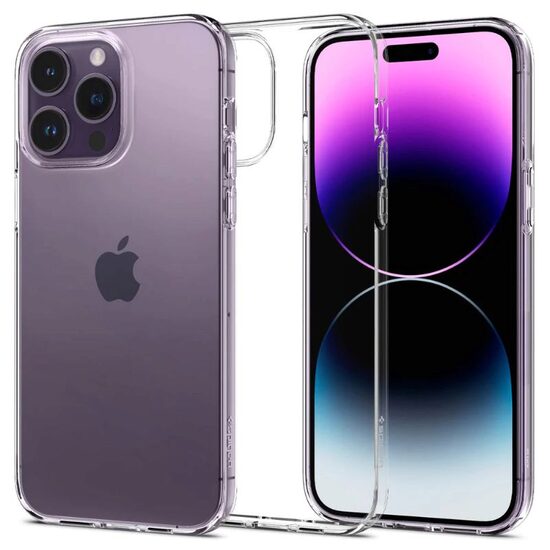 Husa Spigen Liquid Crystal iPhone 14 Pro Crystal Clear