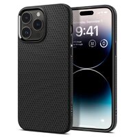 Husa iPhone 14 Pro Spigen Liquid Air Matte Black
