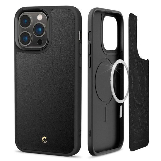 Husa iPhone 14 Pro Spigen Cyrill Kajuk Magsafe Black