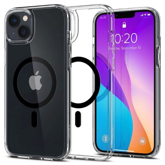 Husa iPhone 14 Spigen Ultra Hybrid MagSafe Black