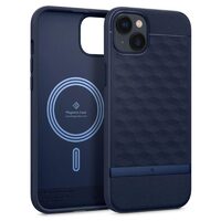 Husa iPhone 14 Spigen Caseology Parallax MagSafe Midnight Blue