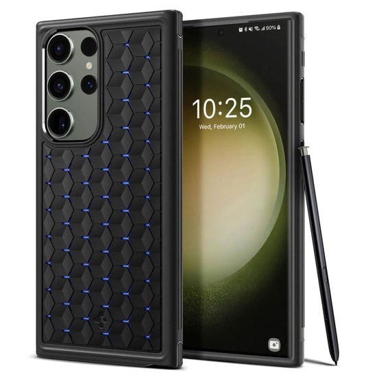 Spigen Husa Cryo Armor Samsung Galaxy S23 Ultra Negru