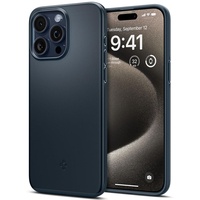 Spigen Husa Thin Fit iPhone 15 Pro Max Metal Slate