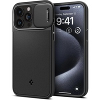 Spigen Husa Optik Armor MagSafe iPhone 15 Pro Max Black