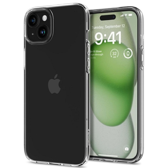 Spigen Husa Liquid Crystal iPhone 15 Plus Transparent