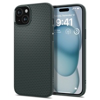 Spigen Husa Liquid Air iPhone 15 Plus Abyss Green