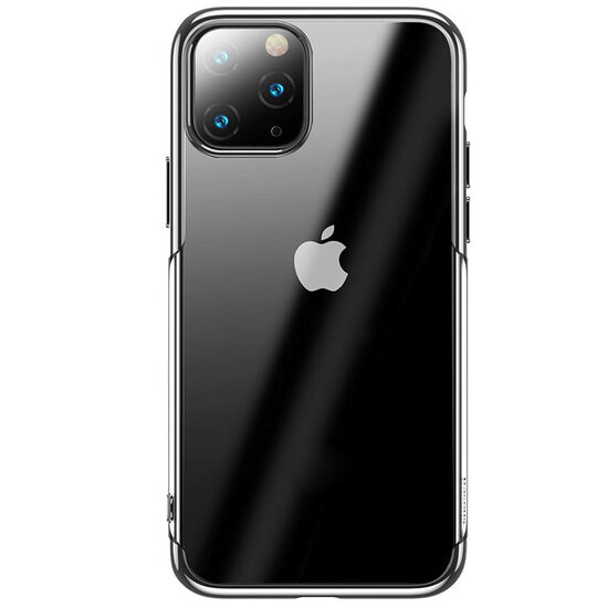 Husa iPhone 11 Pro Max Baseus Silicon Shining Silver