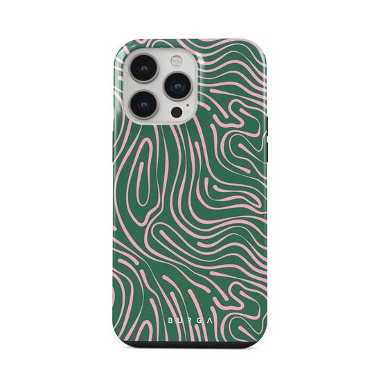 Husa iPhone 14 Pro Burga Dual Layer Hawaiian Breeze