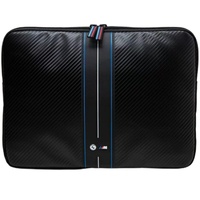 BMW Husa Laptop 14 inch Carbon Blue Stripes Negru