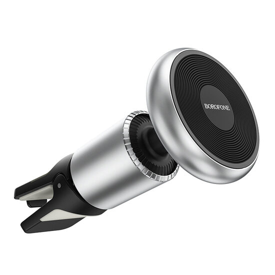 Borofone Suport Auto BH47 Cool Move Magnetic Argintiu (prindere la sistemul de ventilatie)