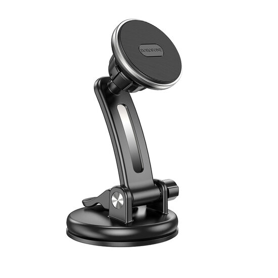 Borofone Suport Auto BH64 Graceful Magnetic Negru (4.7-7 inch, prindere de bord sau parbriz)