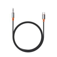 Cablu Type-C la Jack 3.5mm Mcdodo Castle Series 1.2m Black