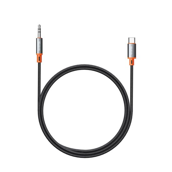 Cablu Type-C la Jack 3.5mm Mcdodo Castle Series 1.2m Black