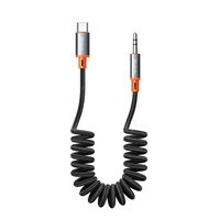 Cablu Type-C la Jack 3.5mm Mcdodo Castle Series 1.8m Black