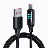 Cablu Type-C Mcdodo Digital HD 1.2m, 6A Black
