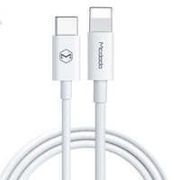 Cablu Lightning la Type-C Mcdodo Element Series 1m, White