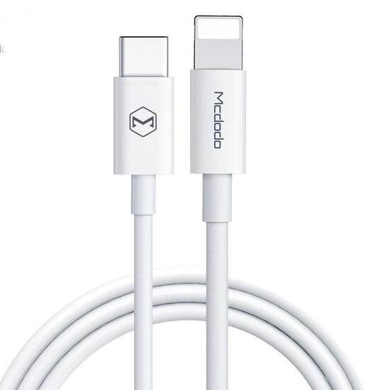 Cablu Lightning la Type-C Mcdodo Element Series 1m, White