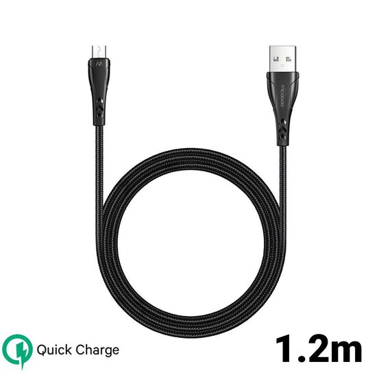 Cablu MicroUSB Mcdodo Mamba Series Black