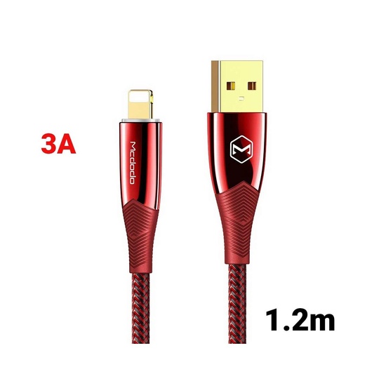 Cablu Lightning Mcdodo Shark Series Red