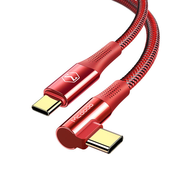 Cablu Type-C la Type-C Mcdodo Fast Charge Red (PD, 1.2m, 100W)
