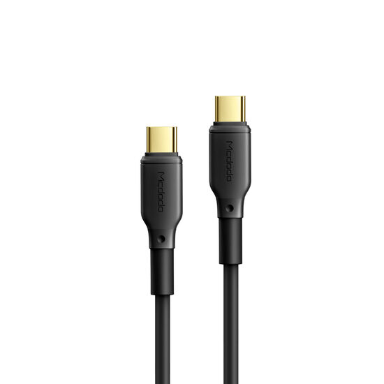 Cablu Type-C la Type-C Mcdodo Black Series Black (5A, 1.2m, 100W, PD)