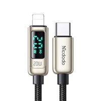Cablu Type-C la Lightning Mcdodo Digital Pro 20W, 1.2m, Silver