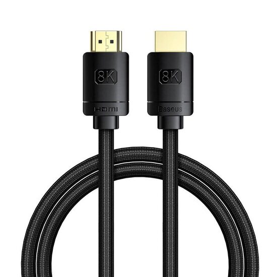 Cablu HDMI la HDMI Baseus High Definition 8K, 1m Black