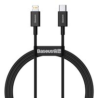 Cablu Type-C la Lightning PD Baseus Superior Series 1m, Black