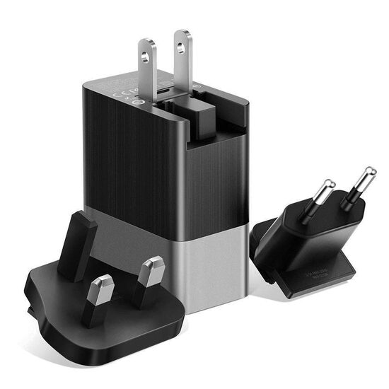 Incarcator Retea 3.4A Mcdodo 3 Ports USB Travel Black