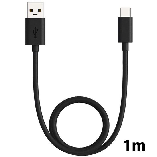 Cablu Type-C Procell USB Negru 1m