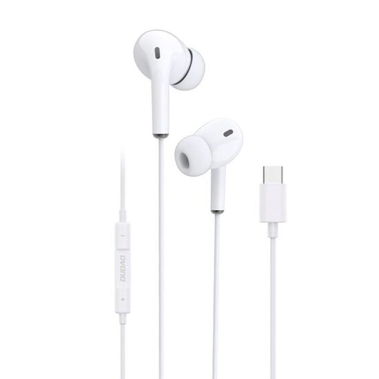 Dudao Casti Stereo X14T Type-C White (in-ear, telecomanda)