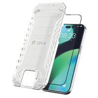 Folie iPhone 14 Pro Max Devia Sticla Van Series Full Anti-Static,cu kit de montare, Black
