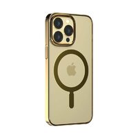 Husa iPhone 14 Plus Devia Glimmer Series Magnetic Gold