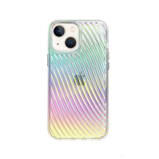 Husa iPhone 13 Devia Glisten Waves Series Pink