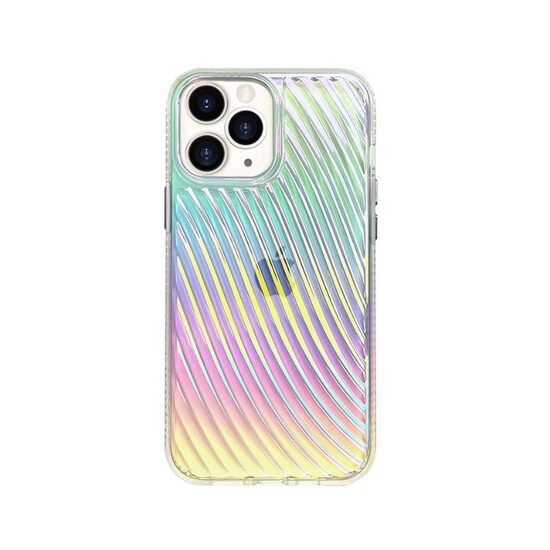 Husa iPhone 13 Pro Devia Glisten Waves Series Pink
