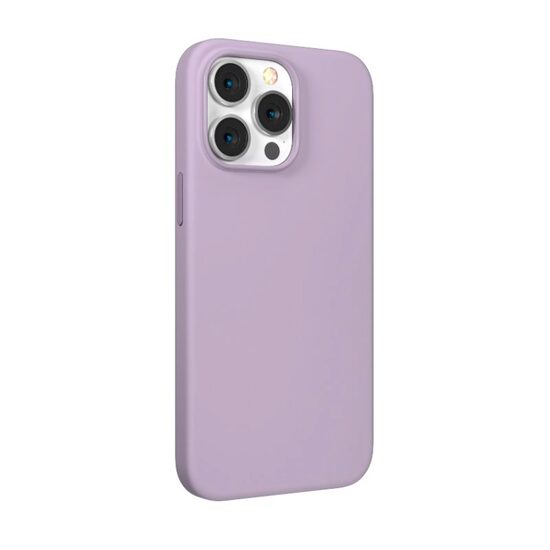 Husa iPhone 14 Devia Nature Series Silicone Magnetic Purple