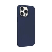 Husa iPhone 14 Pro Devia Nature Series Silicone Magnetic Navy Blue
