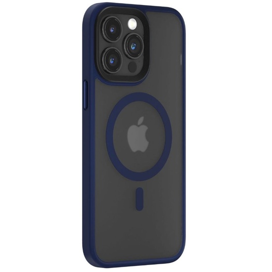 Devia Husa Pino Series Magnetic Shockproof iPhone 15 Pro Max Albastru