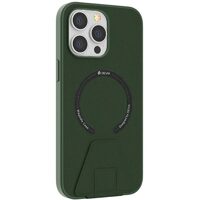 Husa cu suport iPhone 14 Plus Devia Randy Series Magnetic Army Green