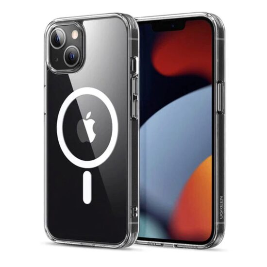 Husa iPhone 14 Plus Devia Pure MagSafe Shockproof Clear
