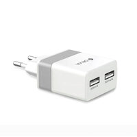 Incarcator Retea 2.4A Devia Rockwall Dual USB