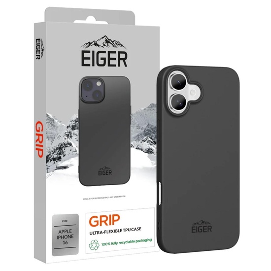 Eiger Husa Grip iPhone 16 Negru