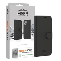 Eiger Husa North Folio Case iPhone 16 Pro Negru