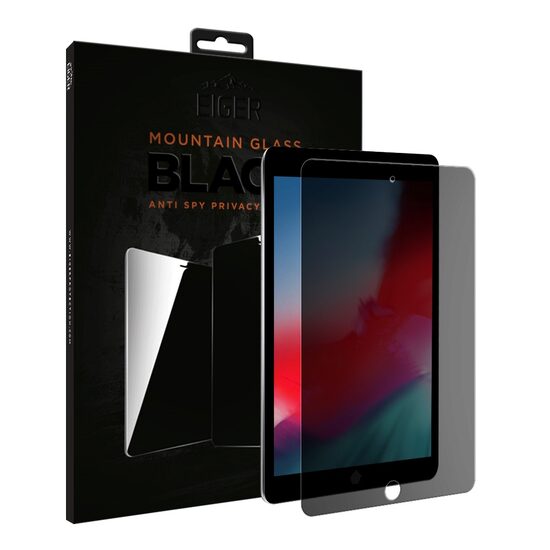 Eiger Folie Sticla Mountain Glass Privacy iPad mini 4/5 (2019) Black (0.33mm, 9H)