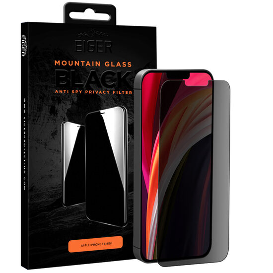 Folie iPhone 12 Mini Eiger Sticla Privacy
